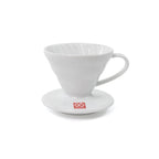 V60 Dripper Hario 02 Cerámica Blanco