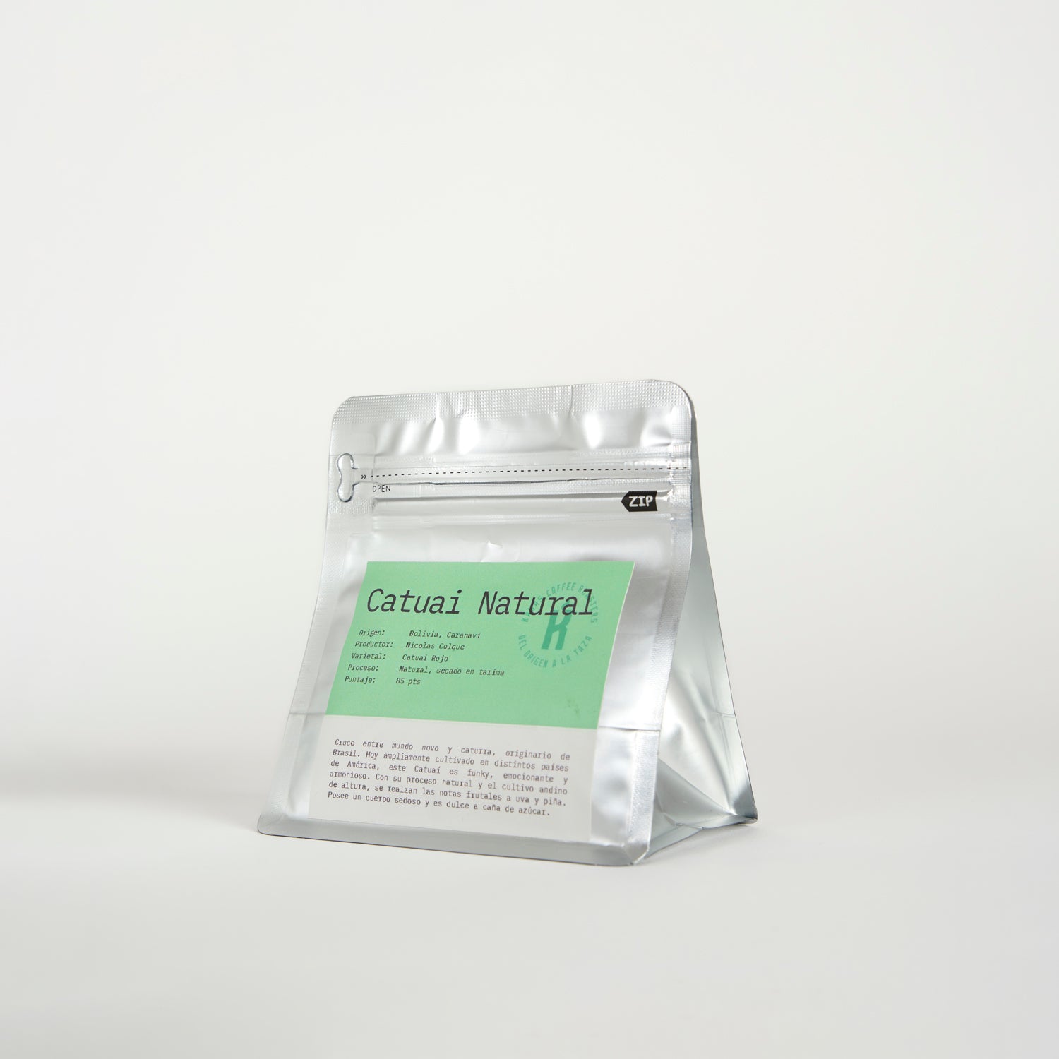 Café Bolivia Catuaí Natural - Nicolás Colque 125 gr