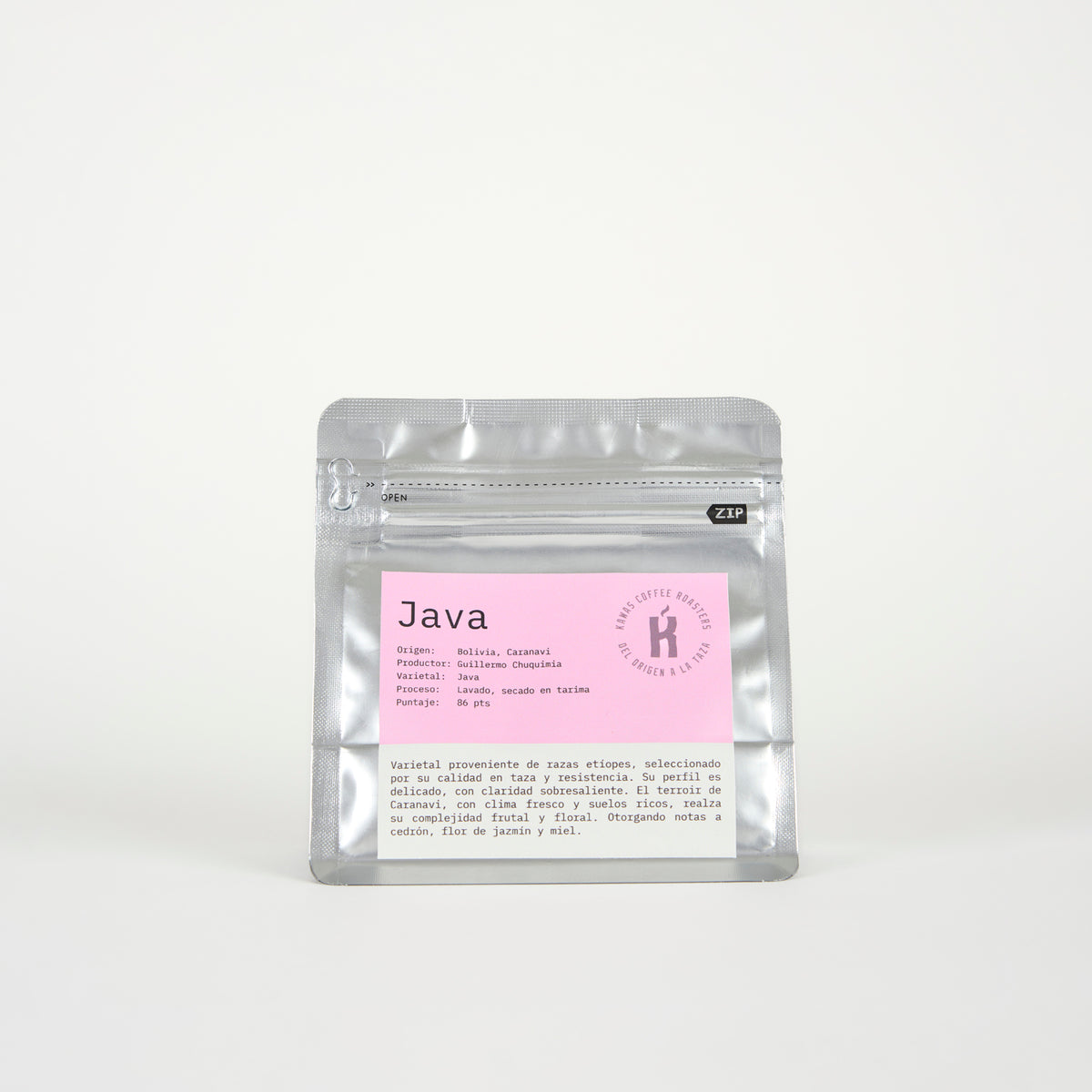 Café Bolivia Java Lavado - Guillermo Chuquimia 125 gr