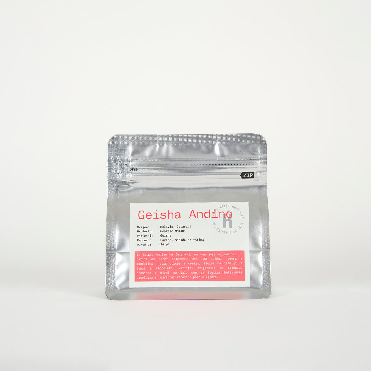 Café Bolivia Geisha Lavado - Gonzalo Mamani 125 gr