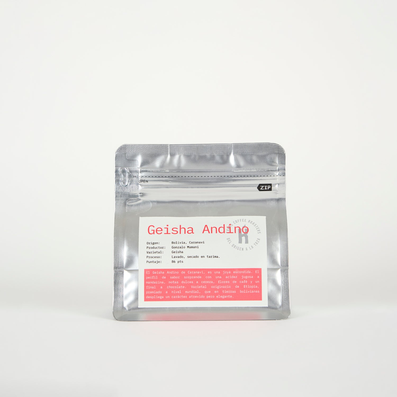 Café Bolivia Geisha Lavado - Gonzalo Mamani 125 gr