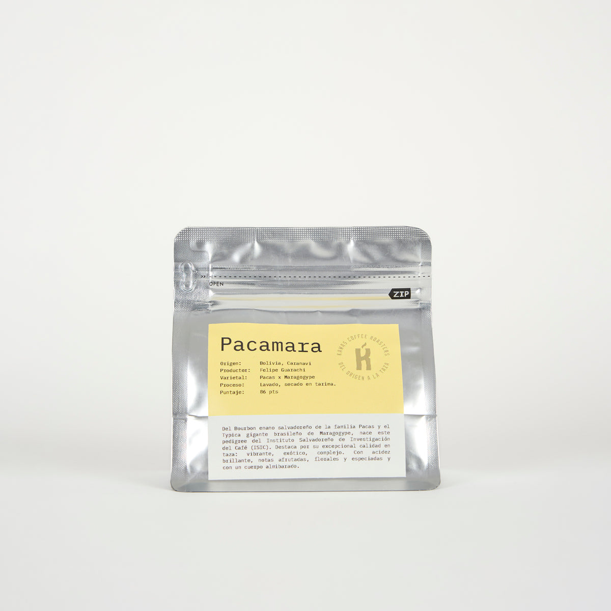 Café Bolivia Pacamara Lavado - Felipe Guarachi 125 gr