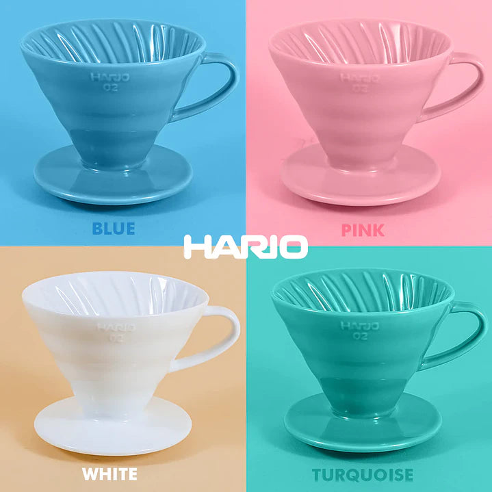 V60 Dripper Hario 02 Cerámica Colores