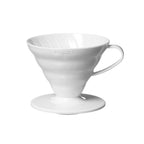 V60 Dripper Hario 02 Acrílico Blanco