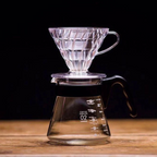 V60 Hario Server Set 02 Acrílico Transparente